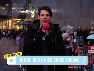 First In Line: "Bitch, ik lig hier sinds zondag!"