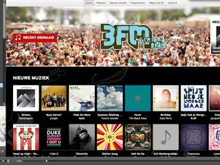 Vernieuwde 3FM app op Spotify