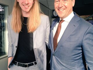 Frank doet speeddate met Lodewijk Asscher