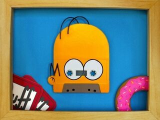 Casettebandjes kunst!