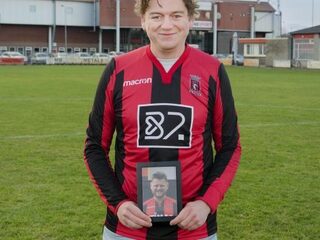 Luc (26) overleed tijdens het voetballen aan een hartstilstand