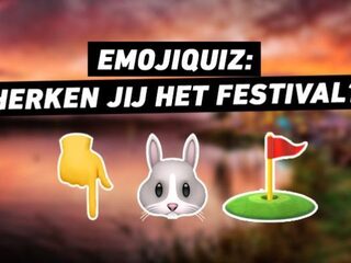 Emojiquiz: Herken jij het festival in deze Emoji's?