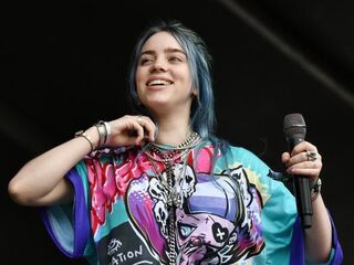 Win: side of stage experience met Billie Eilish