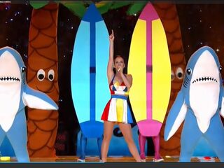 Katy Perry krijgt geen patent op awesome haaienpak