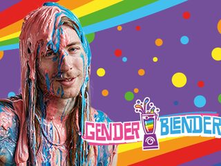 Frank duikt vol in de Amsterdam Gay Pride 2016