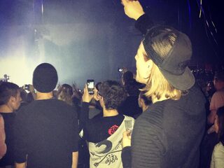 Sander was bij Bring Me The Horizon: "Ik ben een beetje schor..."