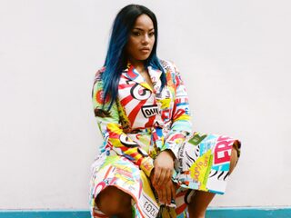 Stefflon Don was bij Domien te gast