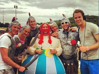 Rare jongens, die Romeinen...