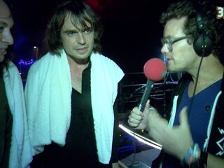 Paul in gesprek met Deep Sea Arcade