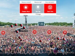 Tag jezelf in de grootste 360° Pinkpopfoto