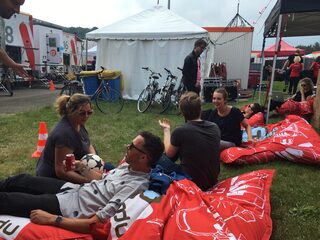 Backstage bij 3FM op Pinkpop