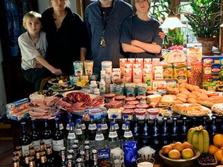 Fotospecial: Dit eet de wereld in een week