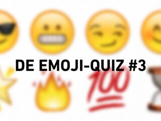 Dit is de Emoji-quiz #3!