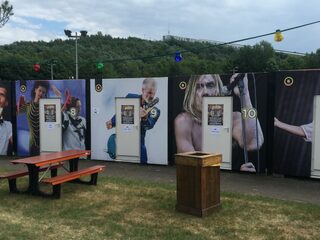 Zo ziet de backstage van Pinkpop er uit