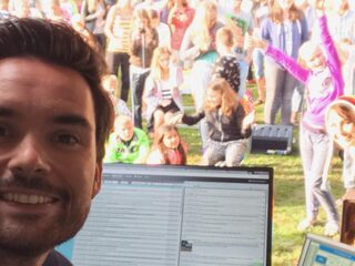 Dit was de week van Domien op de camping