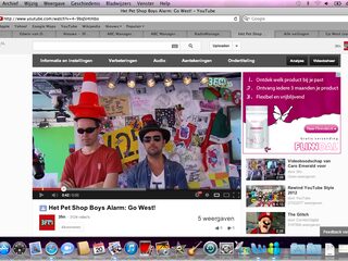 Pet Shop Boys in het Glazen Huis, dan weet je het wel!