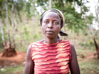 Jeanne en voorlichting door het Rode Kruis
