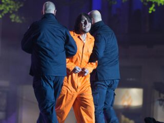 Word figurant in The Passion 2015