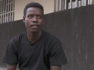 Bedankdag: Congolese Benjamin bedankt Tinka