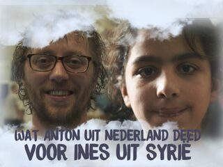 Bedankdag: Syrische Ines bedankt Anton