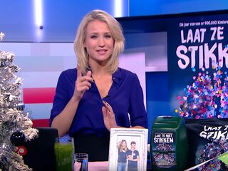 Dionne Stax komt een nachtje doorhalen in het Glazen Huis