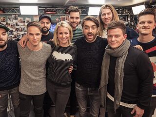 Dance-uurtje op 3FM in het Glazen Huis