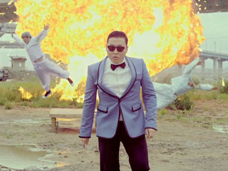 Psy eerste Zuid-Koreaanse #1 in Mega Top 50