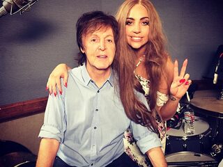 Paul McCartney in trek: samenwerking Lady Gaga