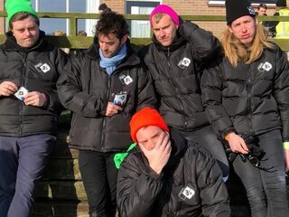 3FM-dj's deden mee aan het Open Nederlands Kampioenschap Curling