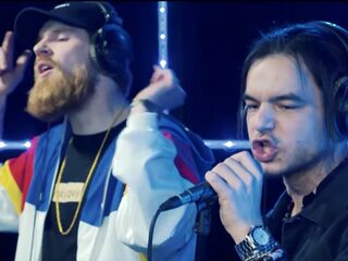 STUK en Kid de Blits met 'Morgen Weer' bij Franks Feestje