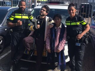 Cesar mocht mee op patrouille met de politie en dat was heftig