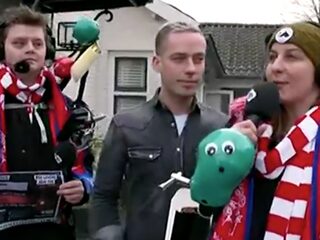 Rob en Jorien op bezoek bij Ex- 3FM Talent Boris Smith die vertelt