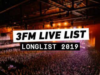 3FM Live List 2019: deze 20 namen maken kans!