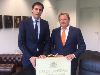 Behind the scenes bij het 3FM Serious Request veilingitem: Prinsjesdag!