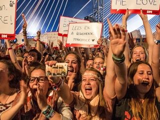 Proef de sfeer op Rock Werchter!