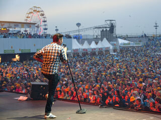 Videohoogstandje van de Baseballs op CAS