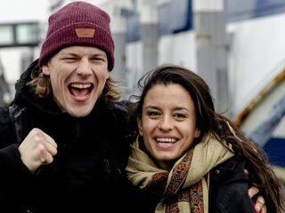 Opgelet: jij kunt in de wandelende tent (!) van Sander & Eva optredens bekijken