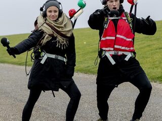 Etappe 2 zit erop voor Sander en Eva!