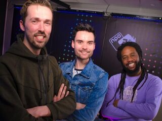 Big2 en Glen Faria op bezoek bij Domien