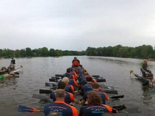 Roeien van Gouda naar Apeldoorn: de Dutch Dragons doen het gewoon