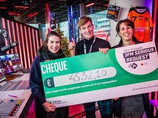 Arval fietste voor 3FM Serious Request en haalde een prachtig bedrag op!