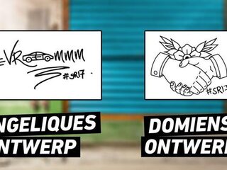 Doneer en bepaal wie Sanders tattoo mag ontwerpen