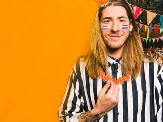 Vier Koningsdag met 3FM, Frank van der Lende en zijn Singlefeestje