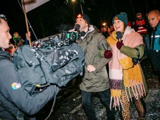 Mark en Jorien worden tijdens hun laatste etappe verrast