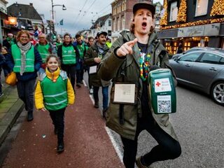 Sander danst zich door de etappes heen