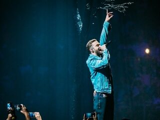 Justin Timberlake fietst van Schoorl naar de Gelredome