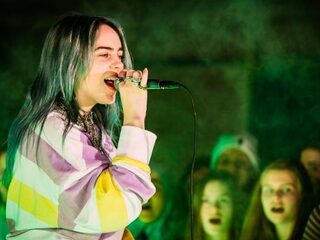 Billie Eilish covert 'You Don't Get Me High Anymore'