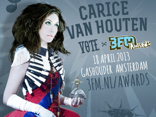 Carice van Houten co-host in 3voor12 Radio