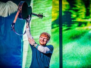 Ed Sheeran flikt het weer in Amsterdam
