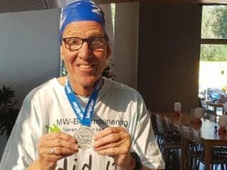 Erwin haalt ondanks hartaanval nog steeds geld op voor City Swim Stichtse Vecht